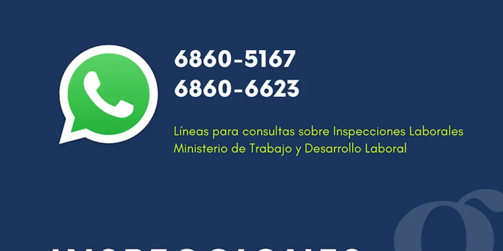 Comunicado MITRADEL - Inspecciones Laborales