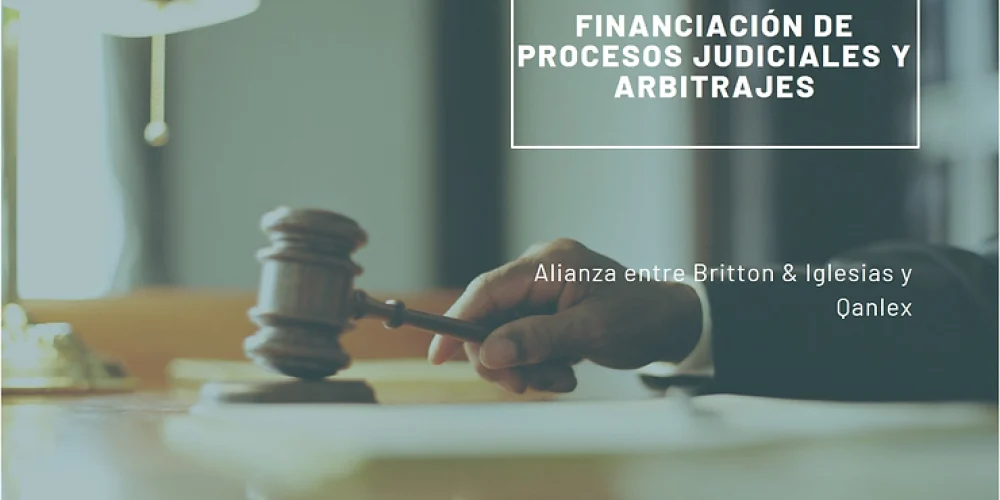 alianza con la firma de financiación de litigios y arbitrajes Qanlex